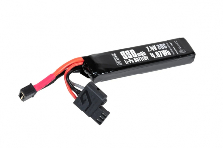 Specna Arms 7,4V 550 mAh Li-Po 20C G-Tech T-Stecker (Deans)