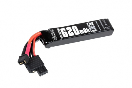 Specna Arms 7,4V 620 mAh Li-Po 25C G-Tech T-Stecker (Deans)