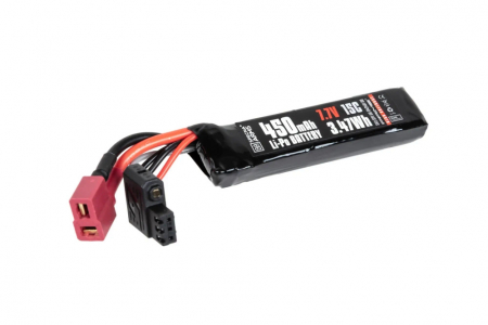 Specna Arms 7,4V 450 mAh Li-Po 15C High Voltage G-Tech T-Stecker (Deans)