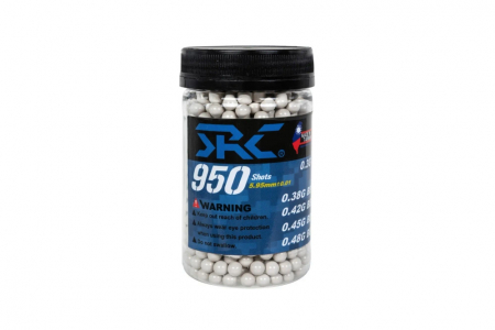 SRC Präzisions-BBs 0,43 g – 950 Stück in Flasche, Weiß