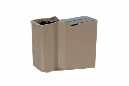 Snow Wolf SW-024 Low-Cap Magazin – 125 Schuss, Tan – Ansicht 2