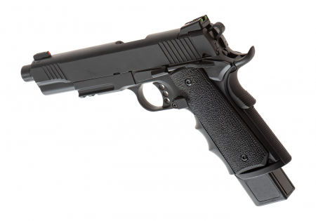 Army Armament M1911 Extended Full Metal GBB Airsoft Pistole Gas 6 mm BB – Schwarz