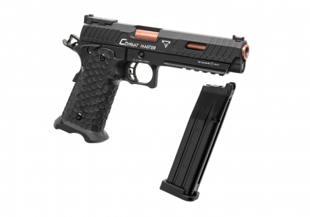 Army Armament R601 TTI Full Metal GBB Airsoft Pistole Gas 6 mm BB – Schwarz