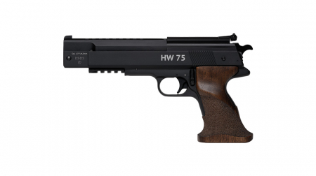 Weihrauch HW 75 Match-Luftpistole – 4,5 mm (.177) Diabolo, vorkomprimierte Luft