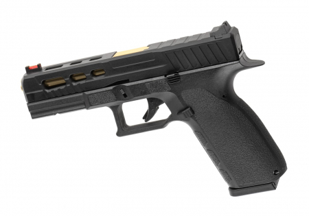 KJ Works KP-13 Custom Metal Version CO₂ Airsoft Pistole 6 mm BB – Schwarz –