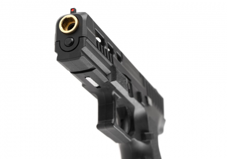 KJ Works KP-13 Custom Metal Version CO₂ Airsoft Pistole 6 mm BB – Schwarz –