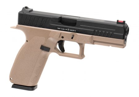 KJ Works KP-13 Metal Version CO₂ Airsoft Pistole 6 mm BB – Tan –