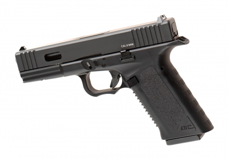 KWC KWC17 Black Barrel Metal Version CO₂ Airsoft Pistole 6 mm BB – Schwarz –