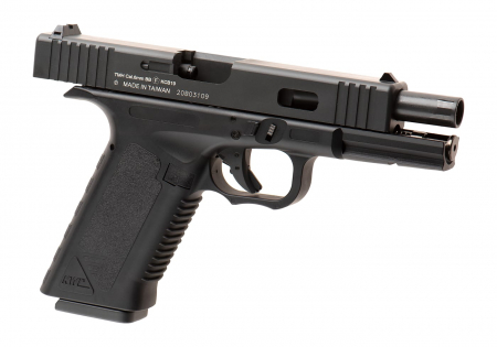 KWC KWC17 Black Barrel Metal Version CO₂ Airsoft Pistole 6 mm BB – Schwarz –