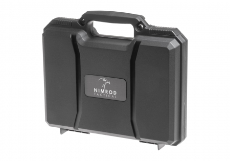 Nimrod Equipment Case – ohne Schaumstoff, Außenmaß 30 × 27 × 8 cm, Schwarz