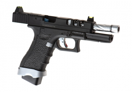 Vorsk EU7 Vented GBB Airsoft Pistole Gas 6 mm BB – Schwarz –