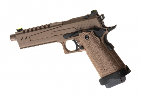 Vorsk Hi-Capa 5.1 Split Slide GBB Airsoft Pistole Gas 6 mm BB – Tan –
