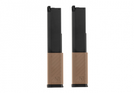 VORSK VMP-1 SMG Gas Blowback Airsoft – Semi Auto Set, Tan