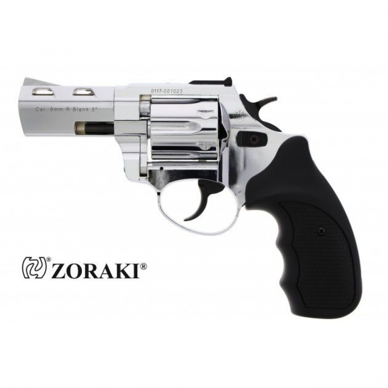 Zoraki R2 Revolver CHROM – 3 Zoll, 9 mm R.K.