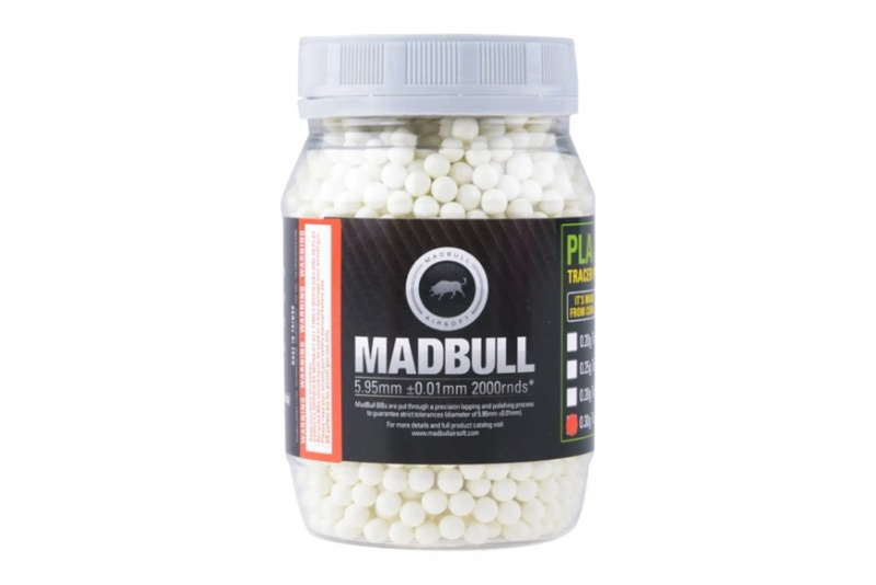 Madbull Bio Tracer PLA BBs 0.30g 2000 Schuss - Oliv