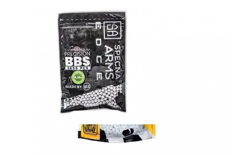 Specna Arms EDGE Bio BBs 0.36g 1000 Schuss - Weiß