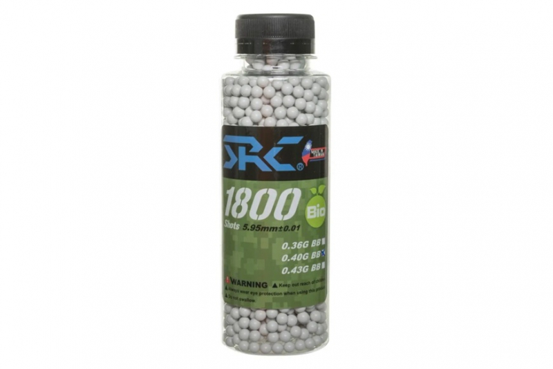 SRC Bio BBs 0.40g 1800 Schuss - Weiß