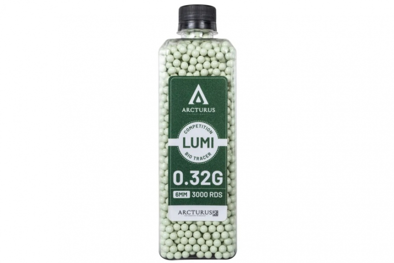 Arcturus RS LUMI Bio Tracer Match Grade BBs 0.32g 3000 Schuss - Grün