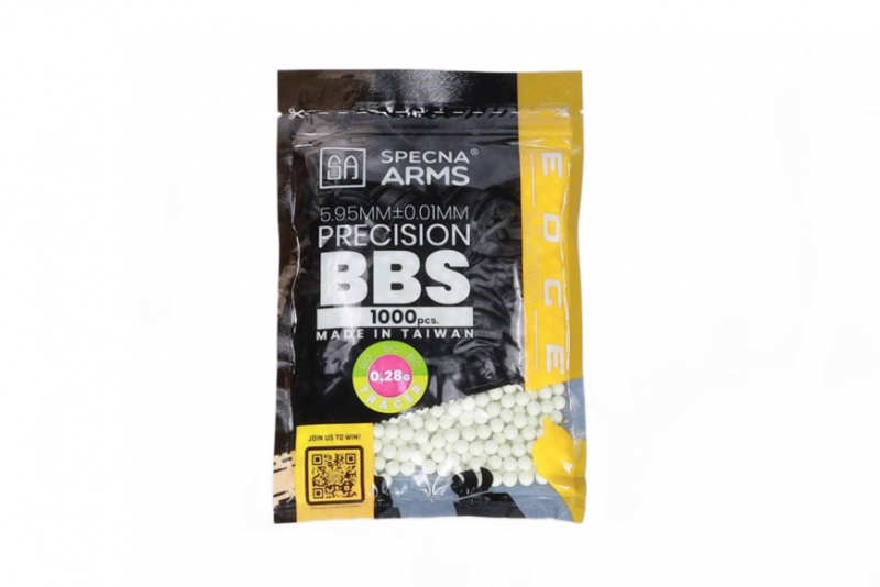 Specna Arms EDGE ULTRA Bio Tracer Precision BBs 0.28g 1000 Schuss - Grün