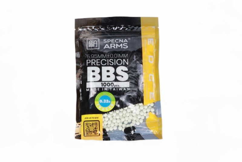 Specna Arms EDGE ULTRA Bio Tracer Precision BBs 0.32g 1000 Schuss - Grün