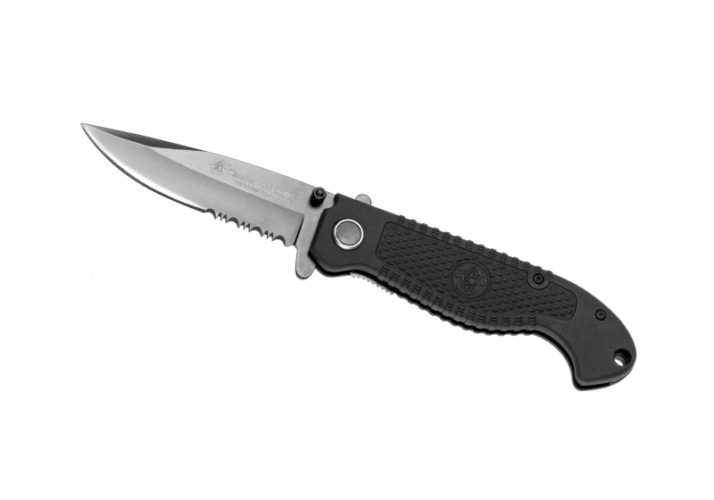 Smith & Wesson Special Tactical CKTACBS Serrated Folder – Schwarz