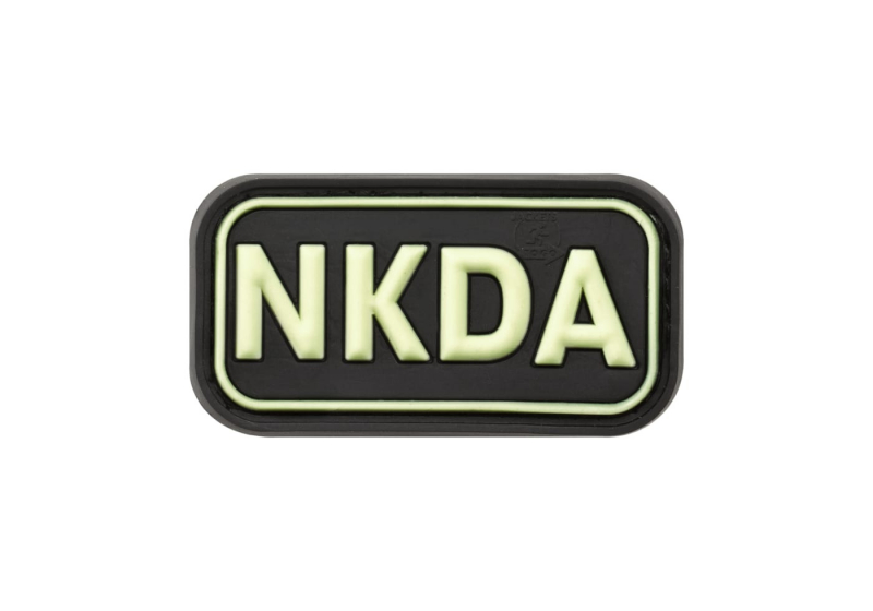 JTG NKDA Rubber Patch - Glow