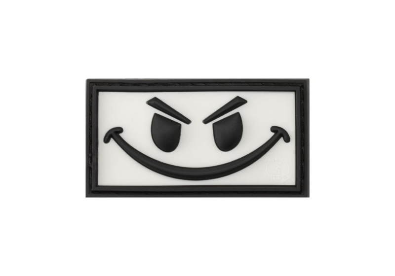 JTG Evil Smile Rubber Patch - Weiß