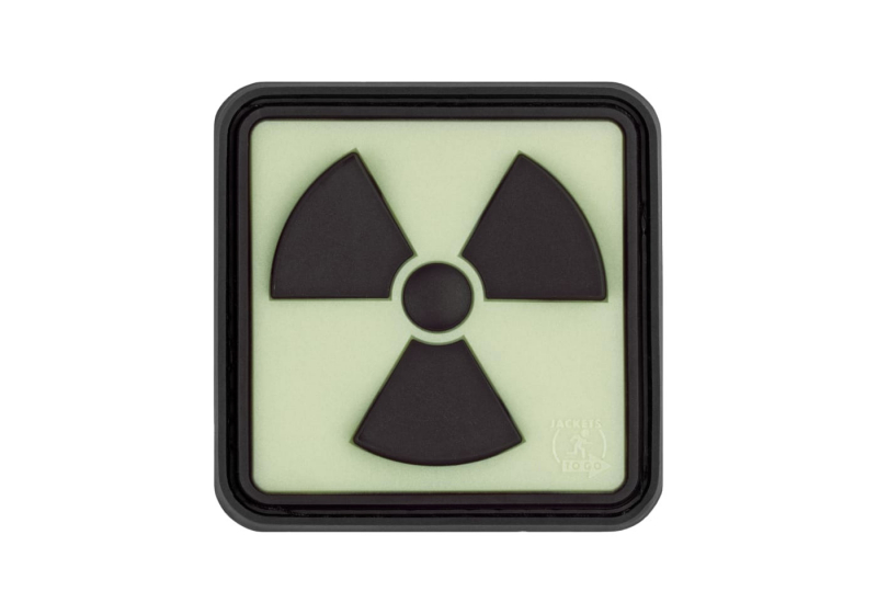 JTG Radioactive Rubber Patch - Glow Back