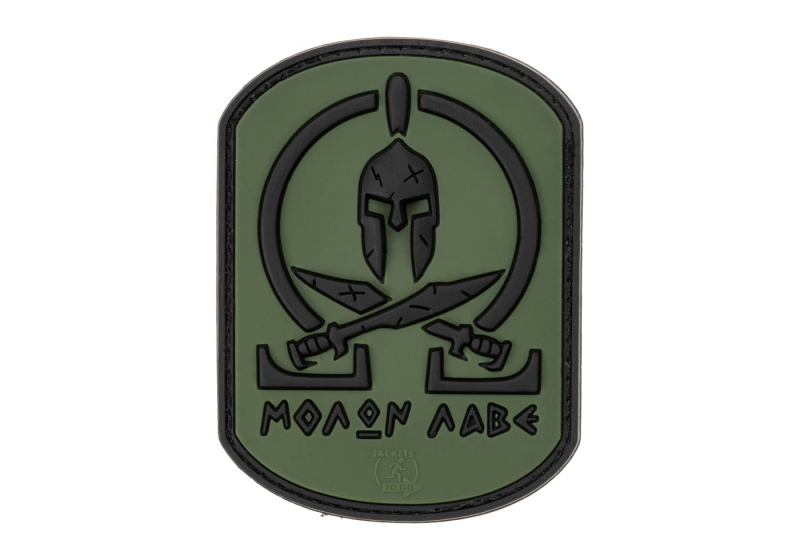 JTG Molon Labe Rubber Patch - Forest