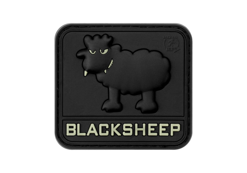 JTG Black Sheep Rubber Patch - Glow