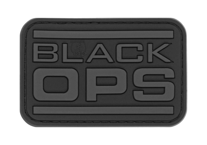 JTG Black OPS Rubber Patch - Blackops