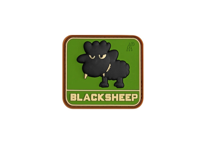 JTG Little Black Sheep Rubber Patch - Grün