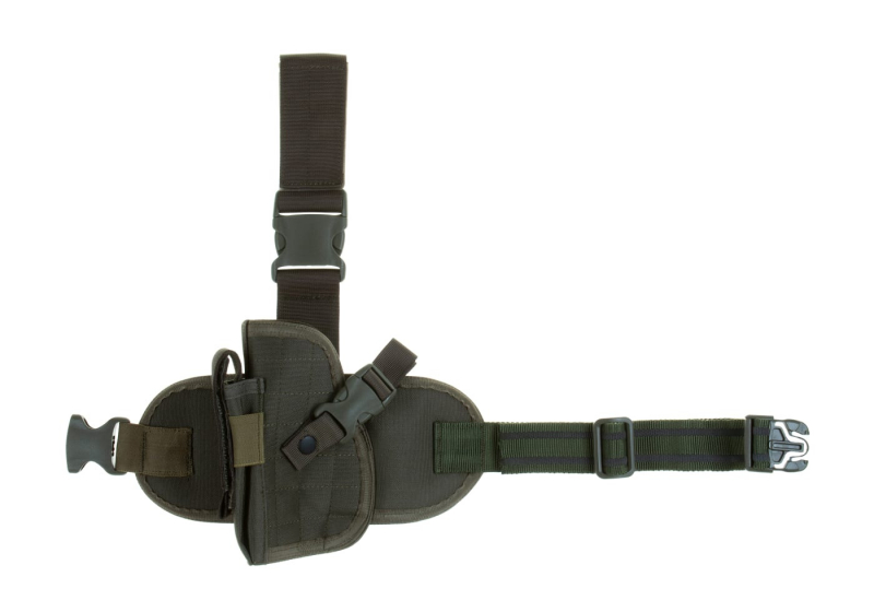 Invader Gear Dropleg Holster Left - Ranger Green