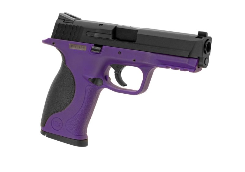 WE M&P Metal Version GBB Airsoft Pistole Gas 6 mm BB – Lila