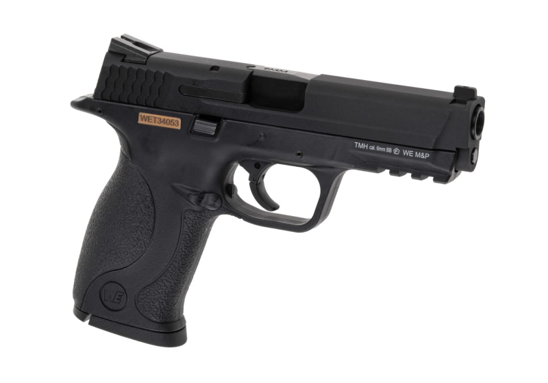 WE M&P Metal Version GBB Airsoft Pistole Gas 6 mm BB – Schwarz