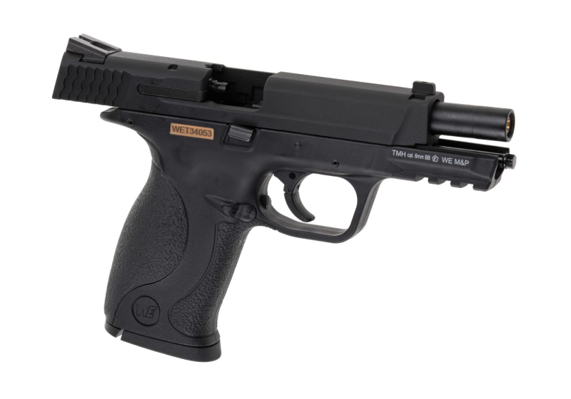 WE M&P Metal Version GBB Airsoft Pistole Gas 6 mm BB – Schwarz