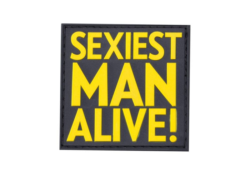 JTG Sexiest Man Alive Rubber Patch - Multicolor