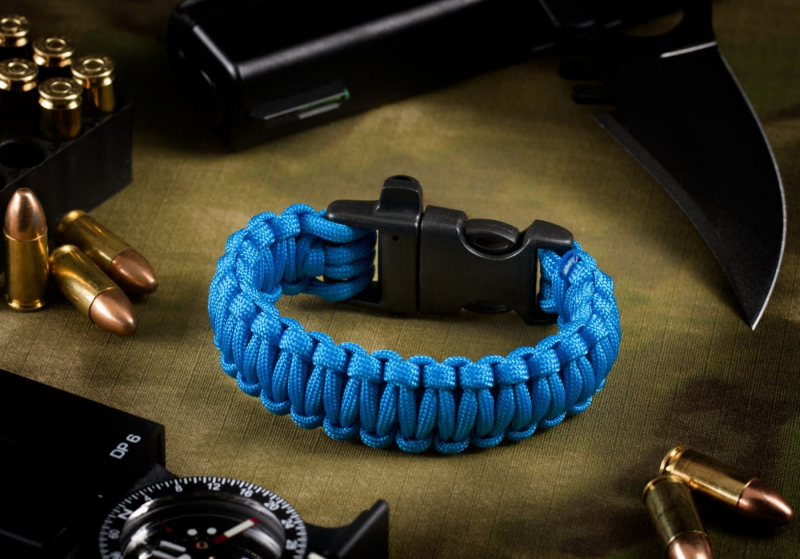 Invader Gear Survival Bracelet - UN Blue