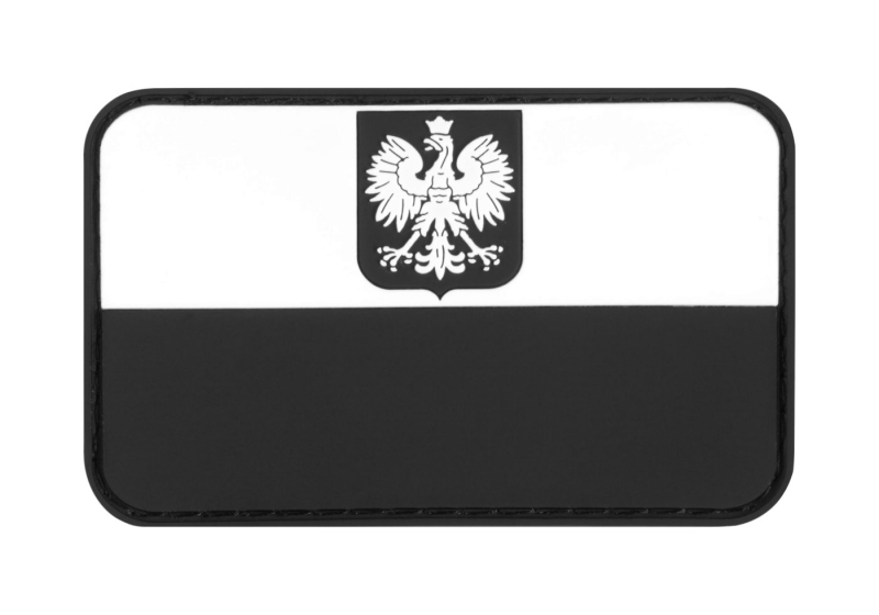 JTG Poland Flag Rubber Patch - SWAT