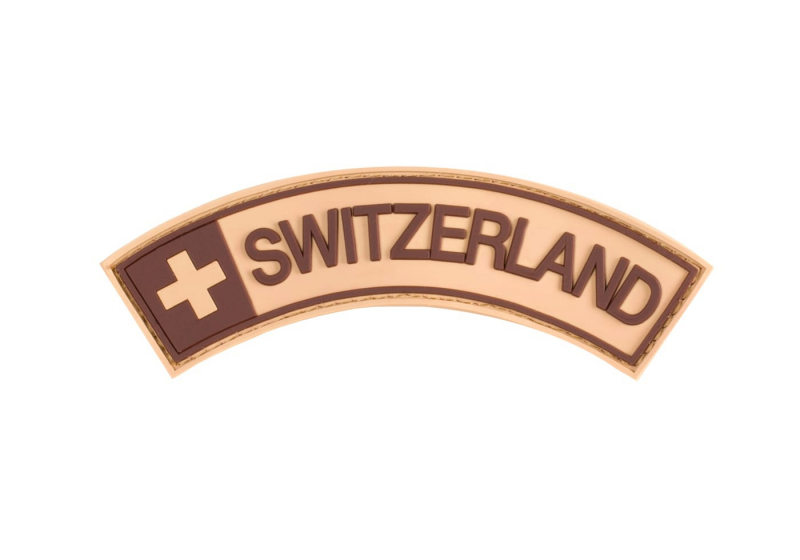 Armamat Switzerland Rubber Patch Desert