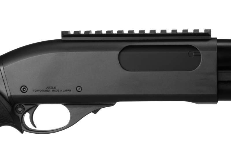 Tokyo Marui M870 Breacher Gas Airsoft Shotgun – Schwarz – Ansicht 3