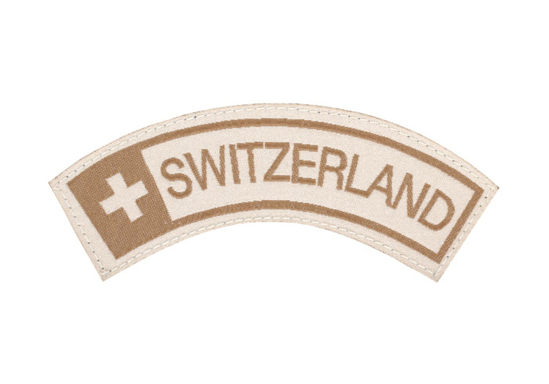 Clawgear Switzerland Tab Patch - Desert