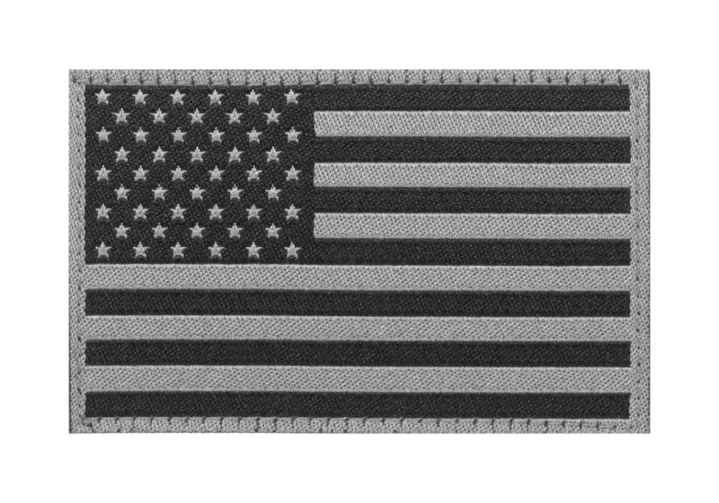 Clawgear USA Flag Patch - Schwarz