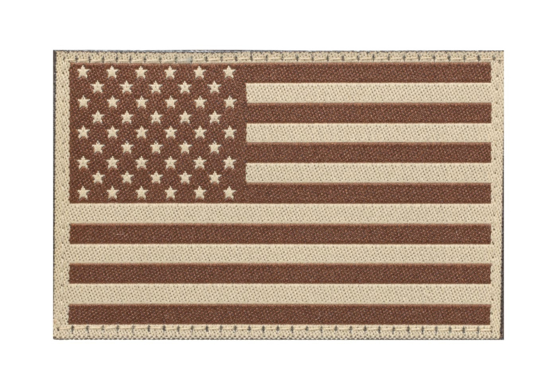 Clawgear USA Flag Patch - Desert