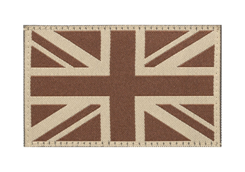 Clawgear Great Britain Flag Patch - Desert