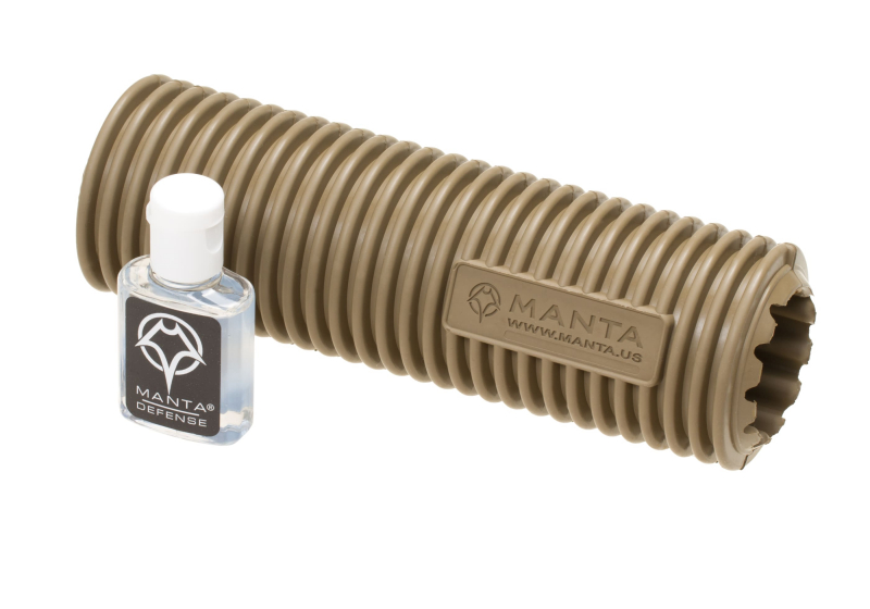 Manta 7 x 1.5 Inch ID Suppressor Cover – Dark Earth – Ansicht 2