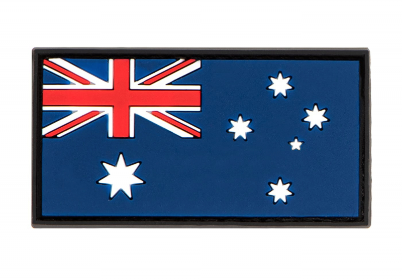 JTG Australia Flag Rubber Patch - Multicolor