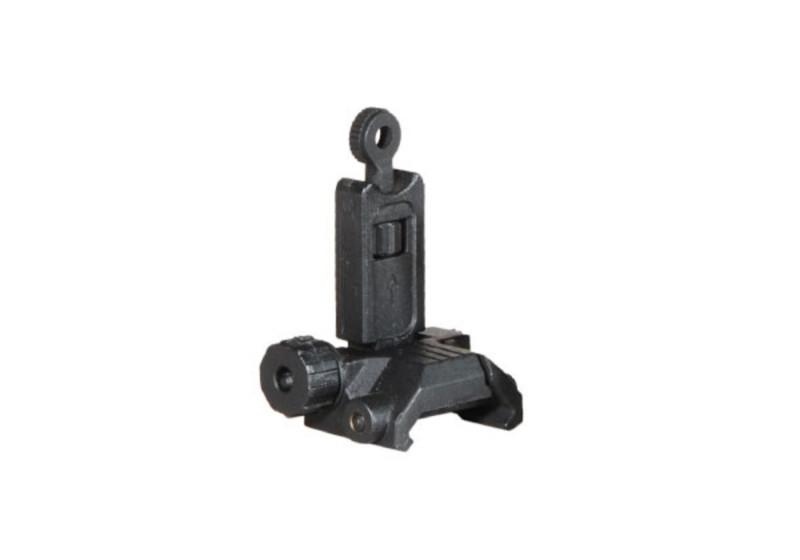 Ares ASR021 Flip-Up Rear Sight Plastic – Schwarz