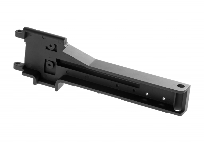 Classic Army M249 Metal Feed Cover with Rail – Schwarz