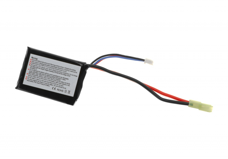 7,4V 1500 mAh Li-Po 20C PEQ Type (6,5 x 4,2 x 1 cm)